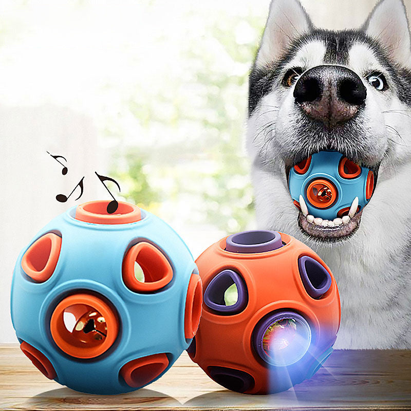 Light Up Talkie Dog Toy Ball