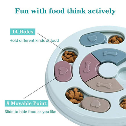 Roundabout Dog Puzzle Enrichment Activity