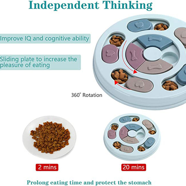 Roundabout Dog Puzzle Enrichment Activity