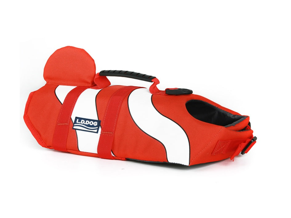 Dog Life Jacket - Sharky, Mermaid, Clown Fish