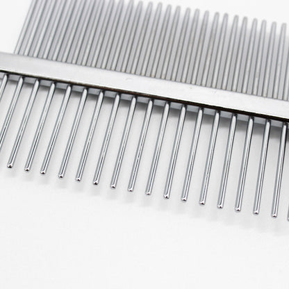 Dual-Sided Mat Removal Comb for All Coat Types