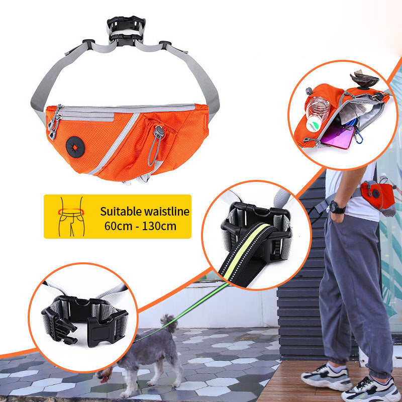 Versatile Waist Bag for Dog Training and Hands-Free Convenience