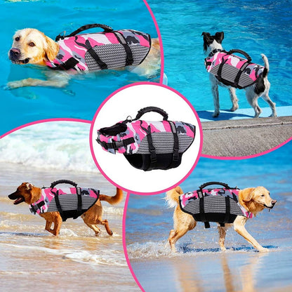 Outdoor Dog Swim Life Jacket - Fashion Training Swimwear