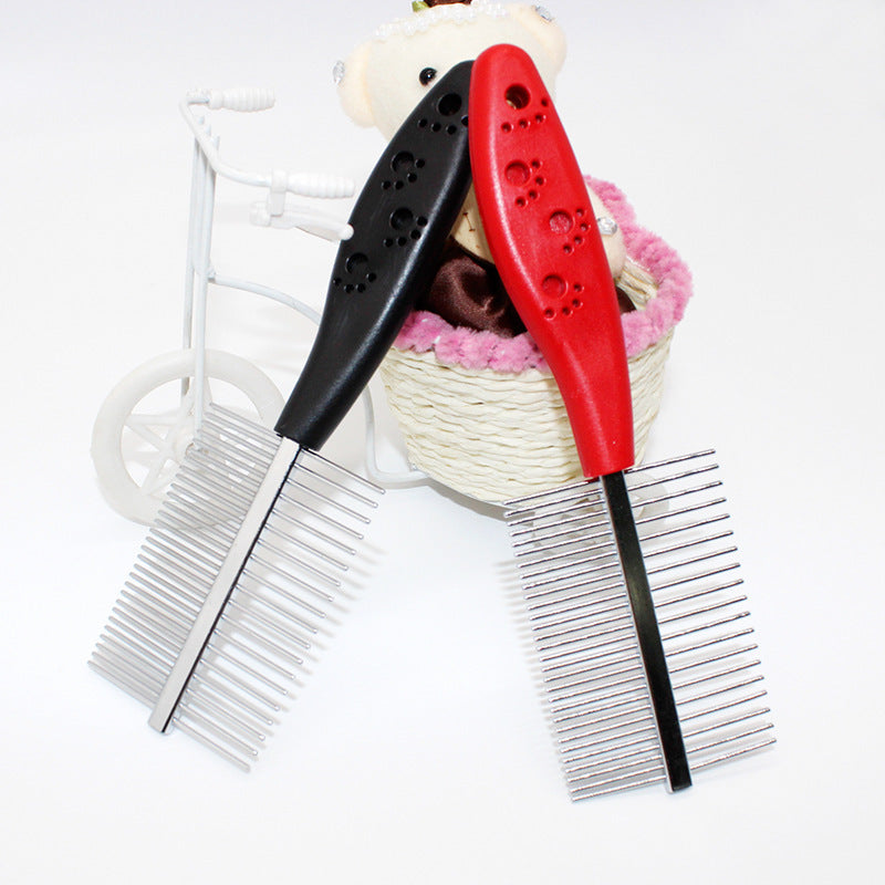 Dual-Sided Mat Removal Comb for All Coat Types