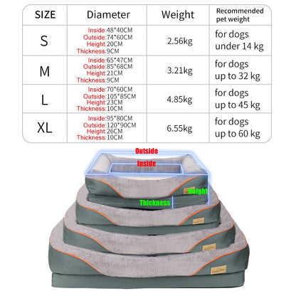 Heavy Duty Orthopedic Pet Bed