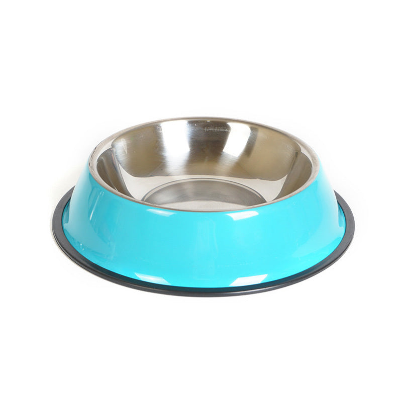 Classic Stainless-Steel Food and Water Bowls